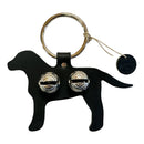 Designer Door Chimes - Lab: Black / Brass