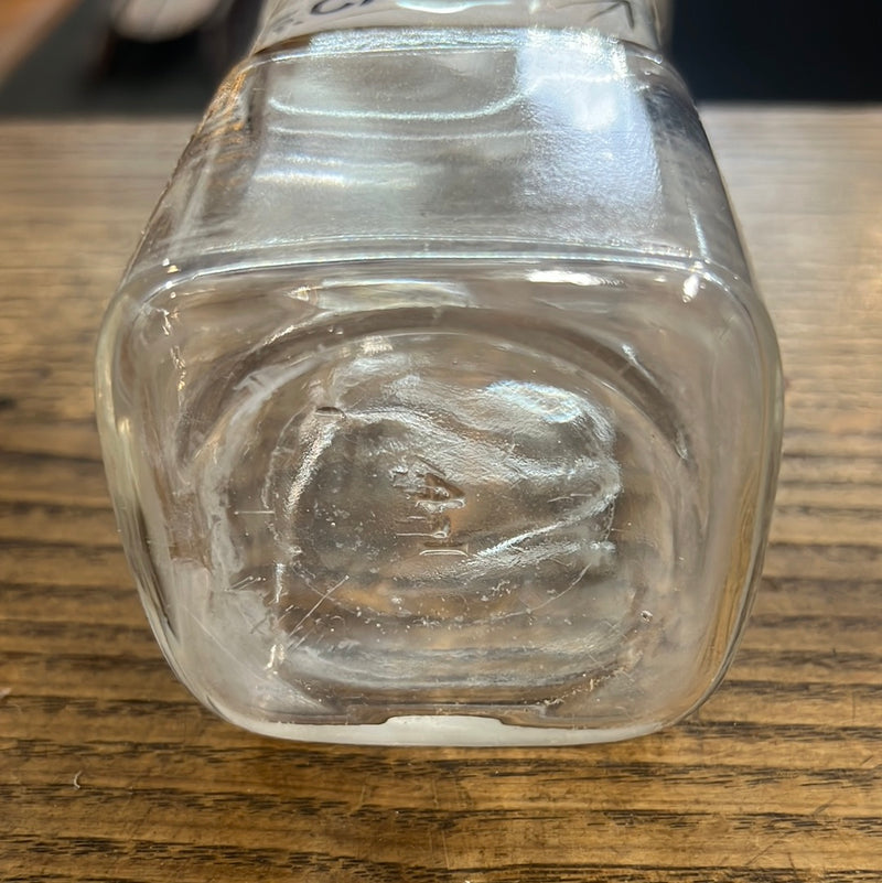 Antique Apothecary Glass Bottle TR. Capsici