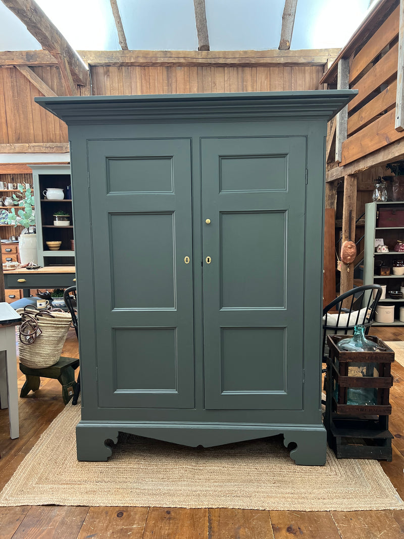 Antique Canadian Two Door  Cupboard