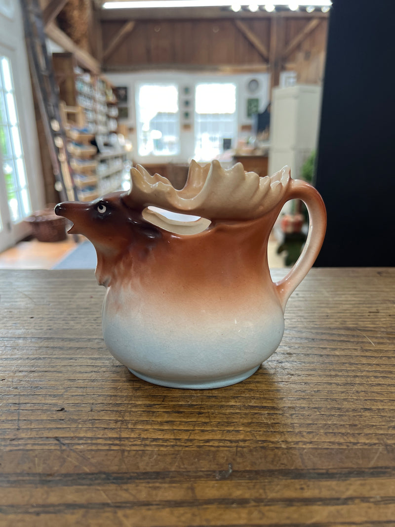 Vintage Moose Creamer