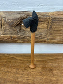 Vintage Carved Wood Figural Scottie Dog Head Tobacco Pipe Tamper