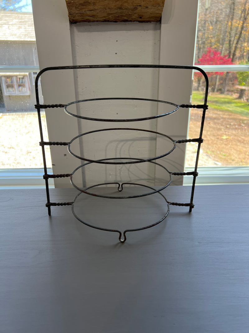 Vintage Four Tier Metal Pie Cooling/Display Rack