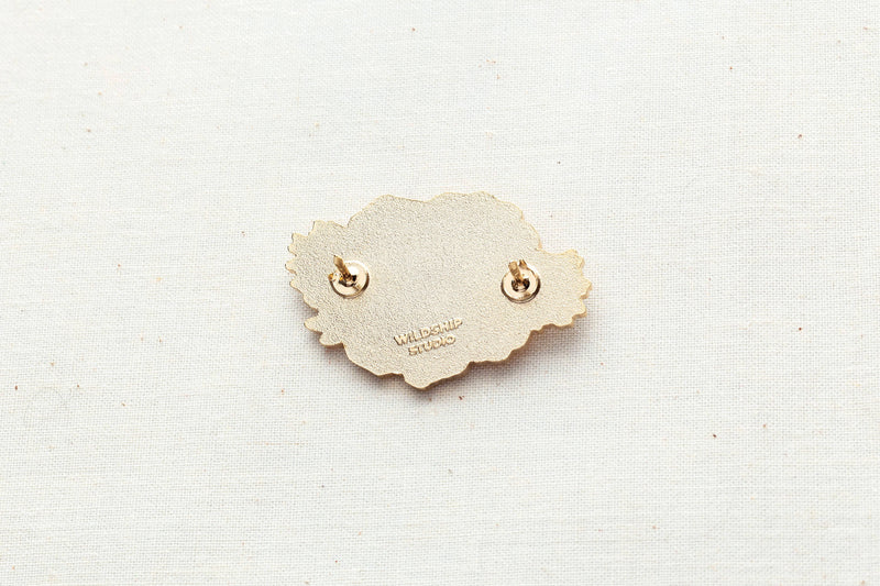 California Poppy Enamel Pin