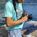 Leather Camera Strap: Black