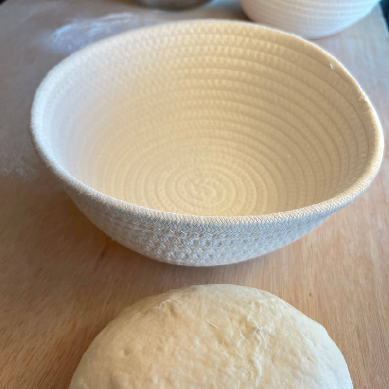 9'' Round Sourdough Cotton Banneton Basket for Bread Baking