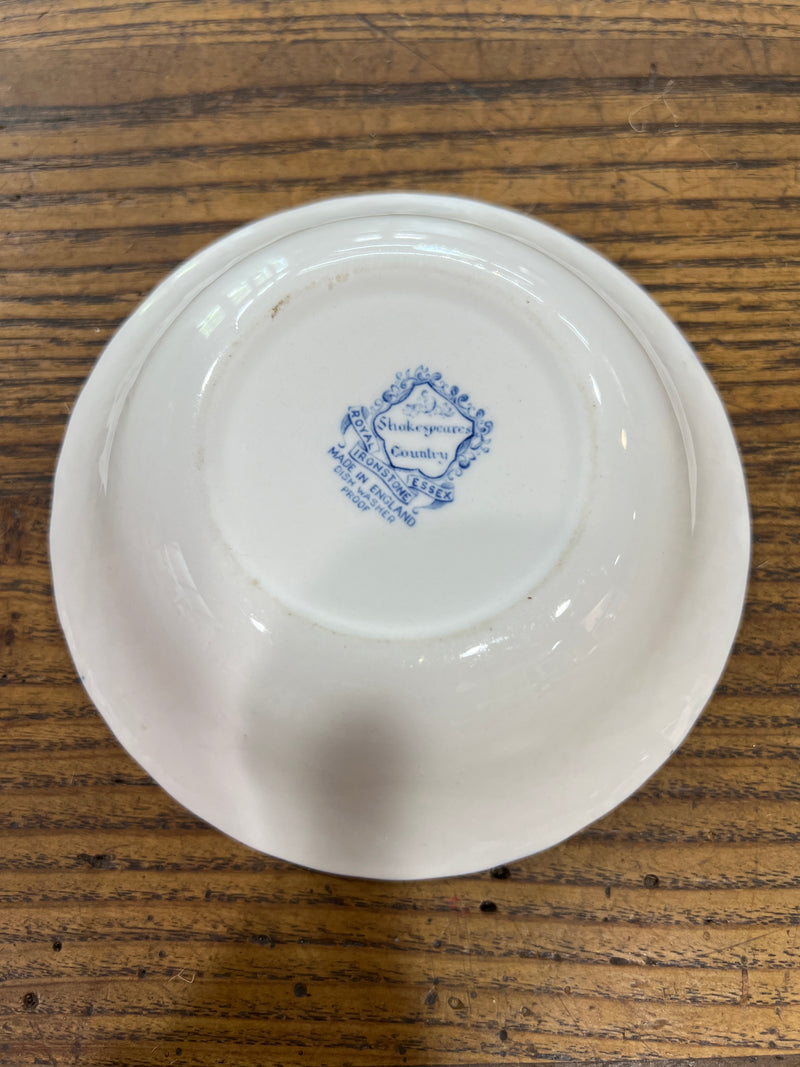 Vintage Royal Essex “Globe Theatre” Shakespeare’s Country Soup/Cereal Bowl