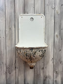 Vintage European Cast Iron Wall Fountain