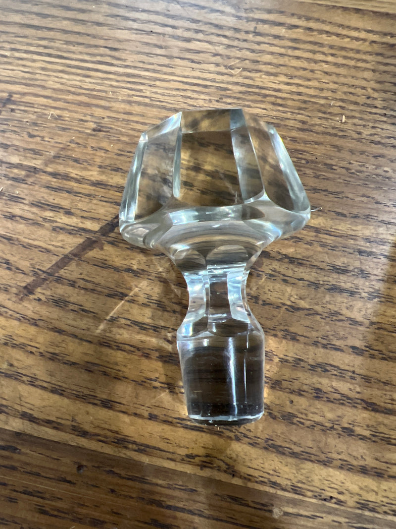 Vintage Crystal Cut Glass Decanter