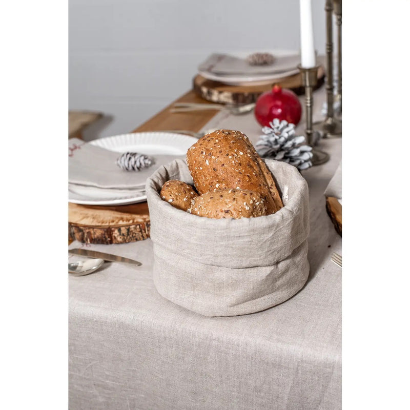 Linen Bread Basket