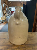 Antique 3 Gallon Embossed F.T. Wright + Son Taunton, Mass. Glazed Stoneware Jug