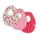 Itzy Bibs™ - 3-Pack: Strawberries + Cream