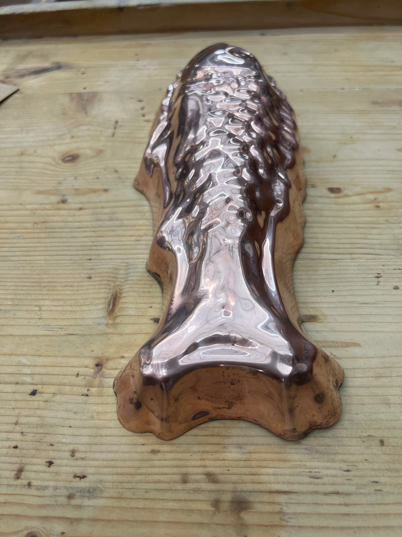 Vintage Douro Copper Fish Mold