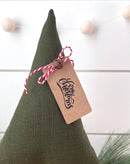 3 pack/ Pine Merry Christmas Tree Set     : Medium