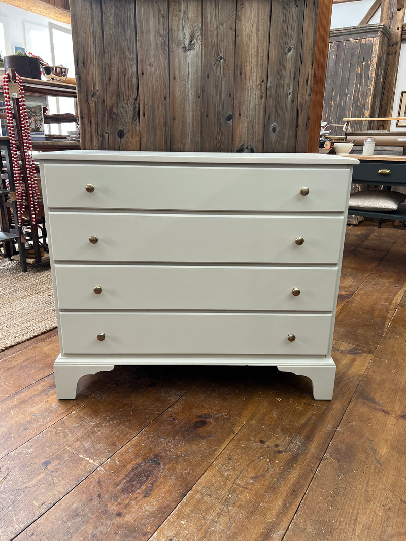 Vintage Four Drawer Maple Dresser