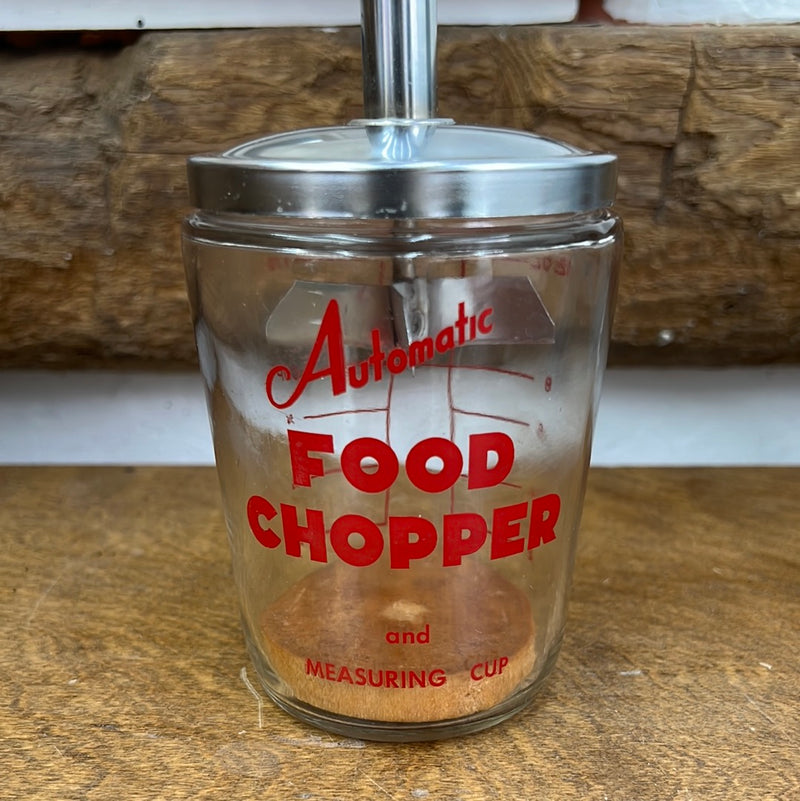 Vintage Automatic Food Chopper