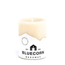 100% Pure Natural Beeswax Pillar Candles: Ivory / 3" x 4"