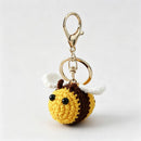 Crochet Bee Keychain: Style3 / F