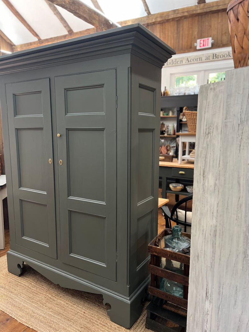 Antique Canadian Two Door  Cupboard