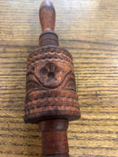 Antique Springerle Cookie Rolling Pin