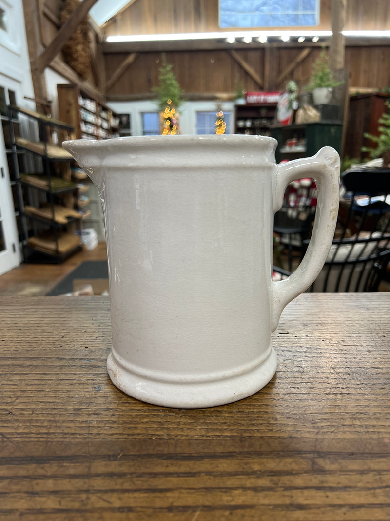 Vintage Burgess + Co. Ironstone Pitcher