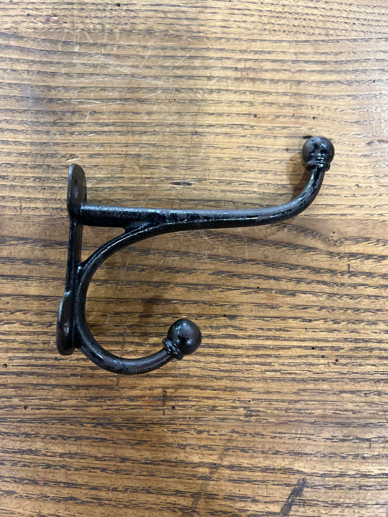 Antique Cast Iron Barn Double Hook