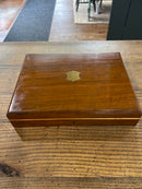 Antique Silver Plate Mother of Pearl Handled Cutlery Set of 24 Pieces in Box