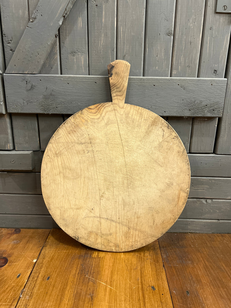 Vintage European Round Breadboard