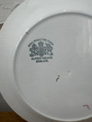 Antique English Alfred Meakin Tea Leaf Ironstone 8” Plate