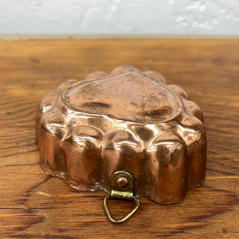 Vintage Copper Heart Mold