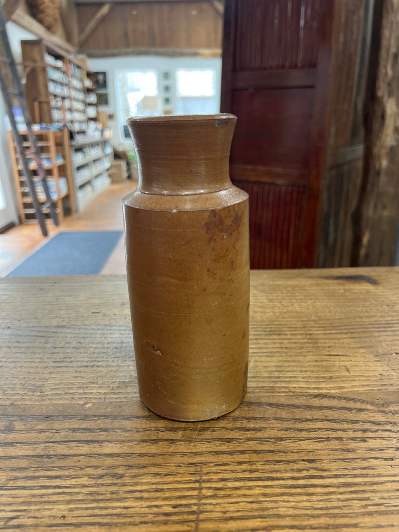 Antique Stoneware Refilling Ink Bottle