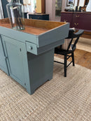 Antique Copper Top Dry Sink