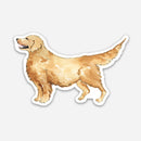 Golden Retriever Sticker - 2"x3" Dog Sticker