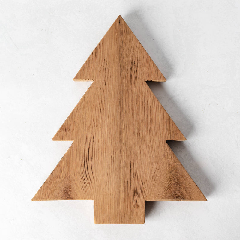 Tree Shaped Wood Board Christmas Decor | Made In USA