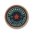 Cheers! Leather Coaster