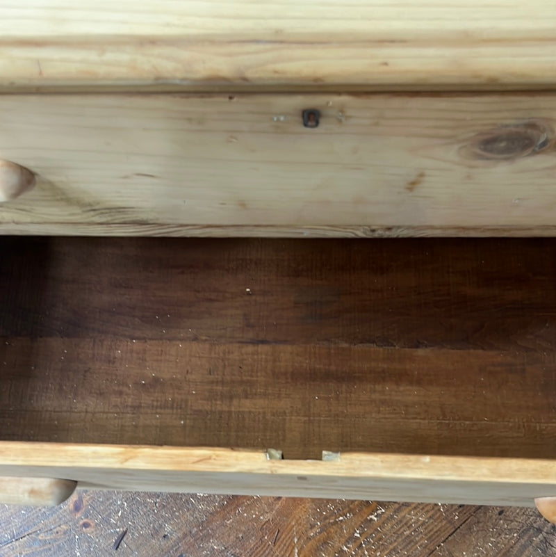 Antique Four Drawer Pine Chest