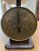 Antique Columbia Brass Face Family Scalem