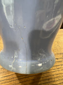 Antique Old Pot Shop Norwalk CT Blue 12" Vase/Jar