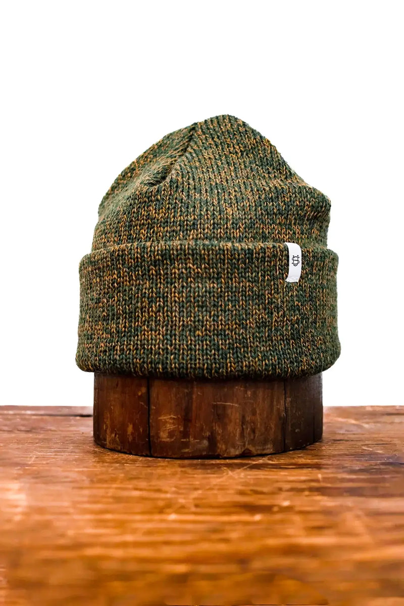 Jungle Melange Ragg Wool Beanie: One Size