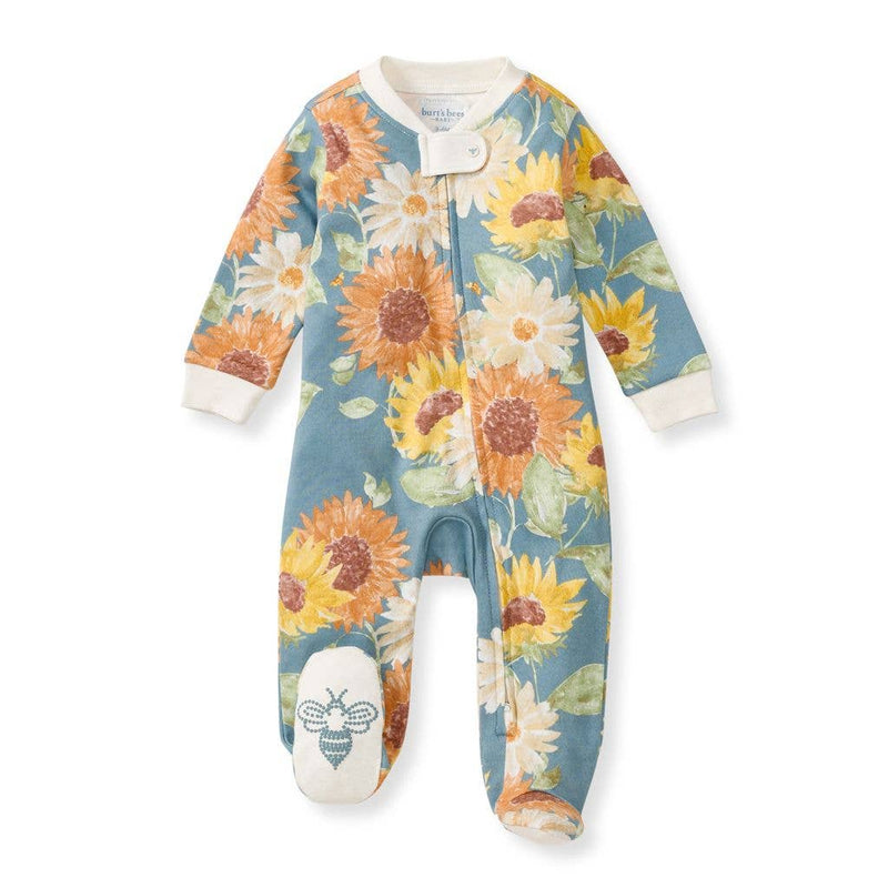 Sunflowers Sleep & Play: Mountain Blue / 6-9 Months