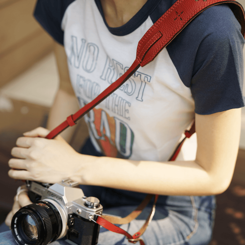Camera Strap - Red