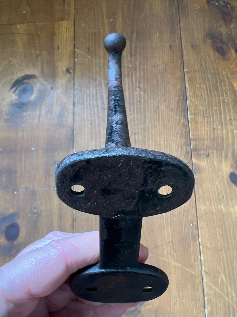 Antique Cast Iron Barn Double Hook