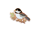 Chickadee Enamel Pin