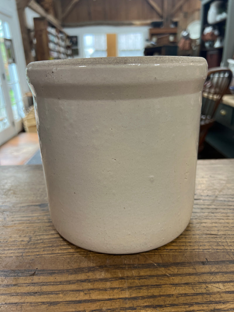 Vintage One Gallon Stoneware Crock
