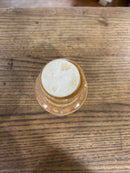 Antique Bailey Fulham English Two Tone Stoneware Jar with Stoneware Lid