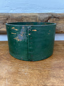 Antique Daniel Cragin, Wilton, NH Folk Art Green Painted Dry Measure
