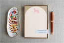 Pink Pony Stationery Set