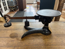 Antique Brocks + Calley Tow Toe Crows Foot Cast Iron Balance Scale