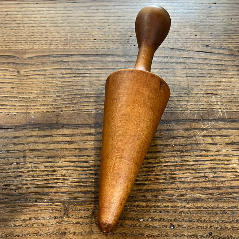 Vintage Wooden Cone Masher