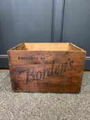 Vintage Borden’s Dairy Milk Crate