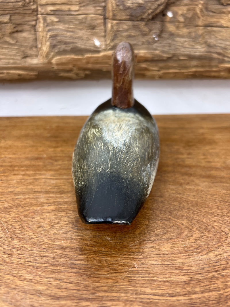Vintage Mini Painted Wooden Duck Decoy